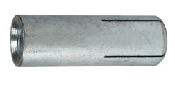3/8 Zinc Plated Carbon Steel Drop-In Anchor